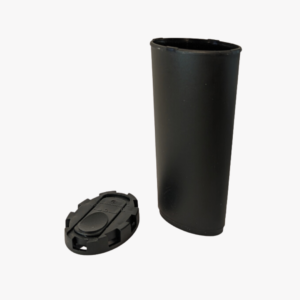 Sharps Disposal Bin open