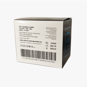 Unisharp Blue 23g 30mm Needle back