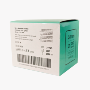 Unisharp Green 21g 38mm Needle back