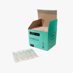 Unisharp Green 21g 38mm Needle open