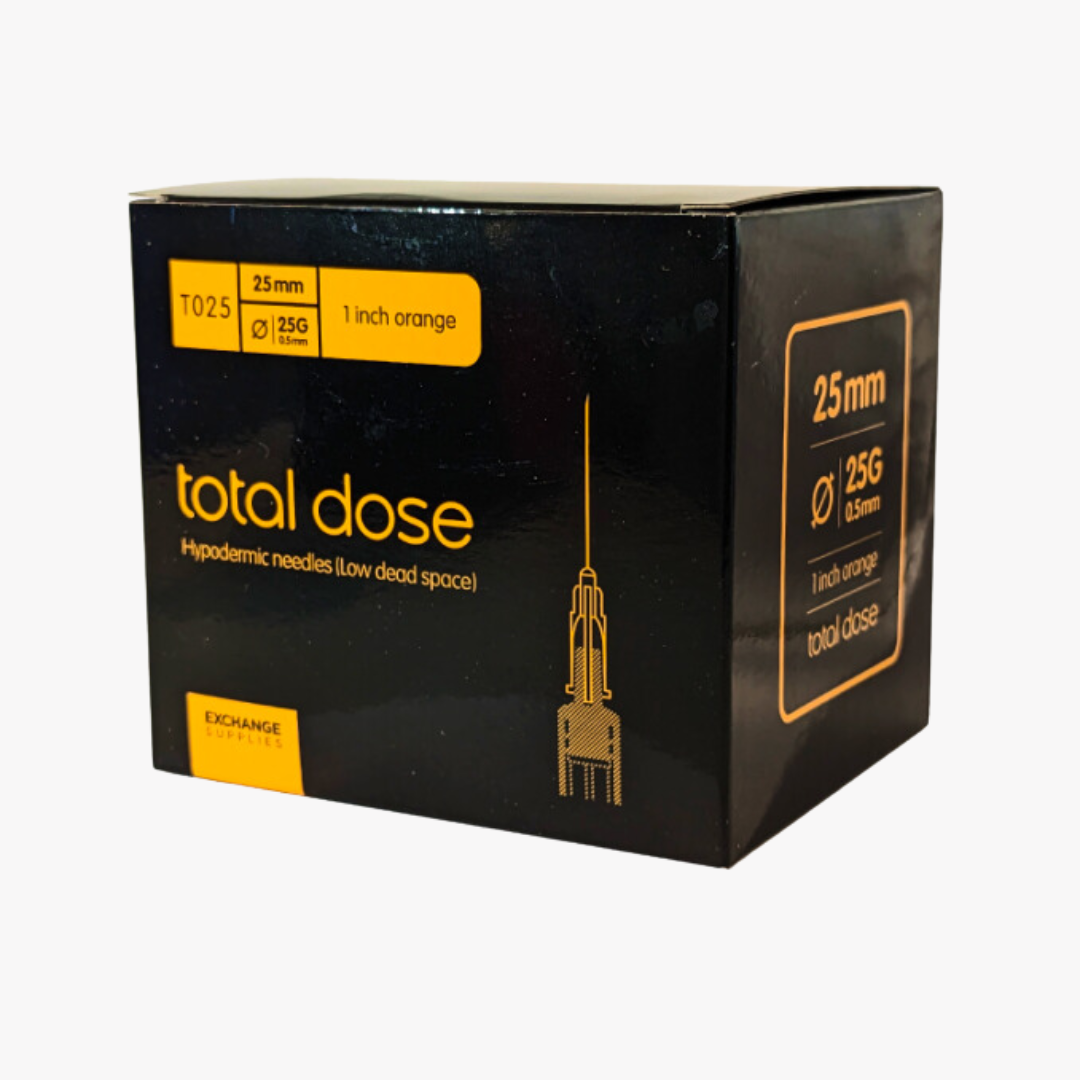 Unisharp Orange 25g 25mm Needle front Unisharp Orange 25g 25mm Needle front