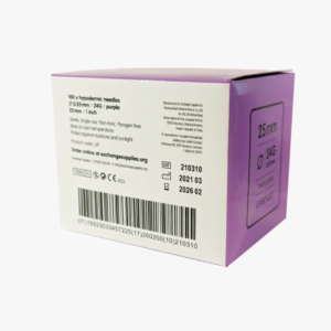 Unisharp Purple 24g 25mm Needle back